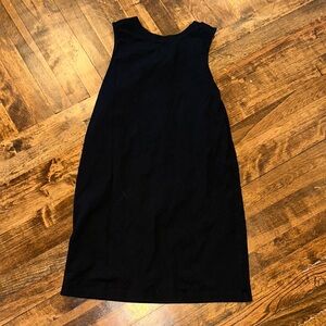 a new day Black Midi Dress